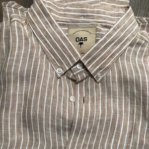 Brand new linen men’s shirt from OAS